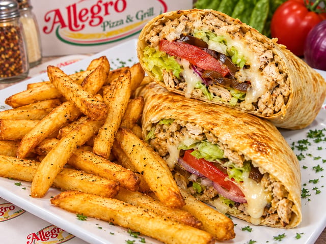 Chicken Steak Wrap.