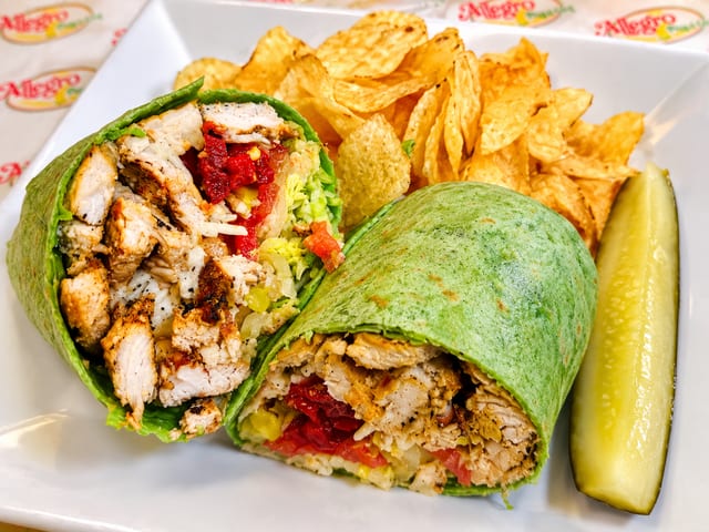 Grilled Chicken Wrap.