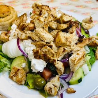 Chicken Greek Salad