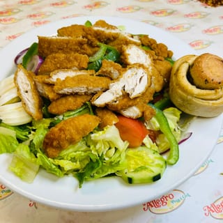 Crispy Chicken Garden Salad