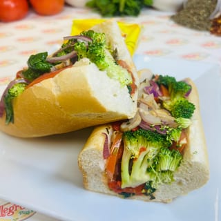 Grilled Veggie Hoagie